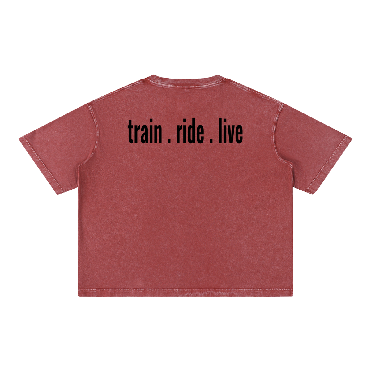 Mineral Wash Boxy Cotton T-Shirt