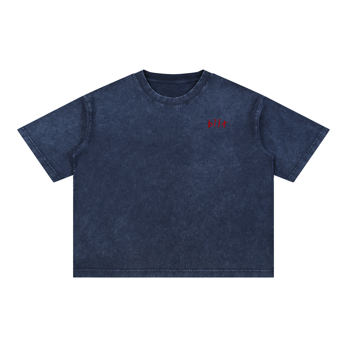 Mineral Wash Boxy Cotton T-Shirt