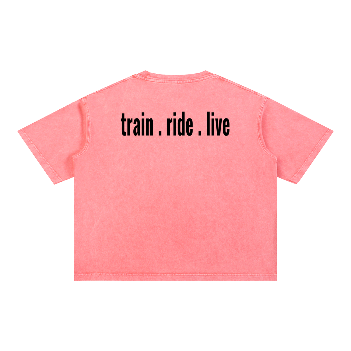 Mineral Wash Boxy Cotton T-Shirt