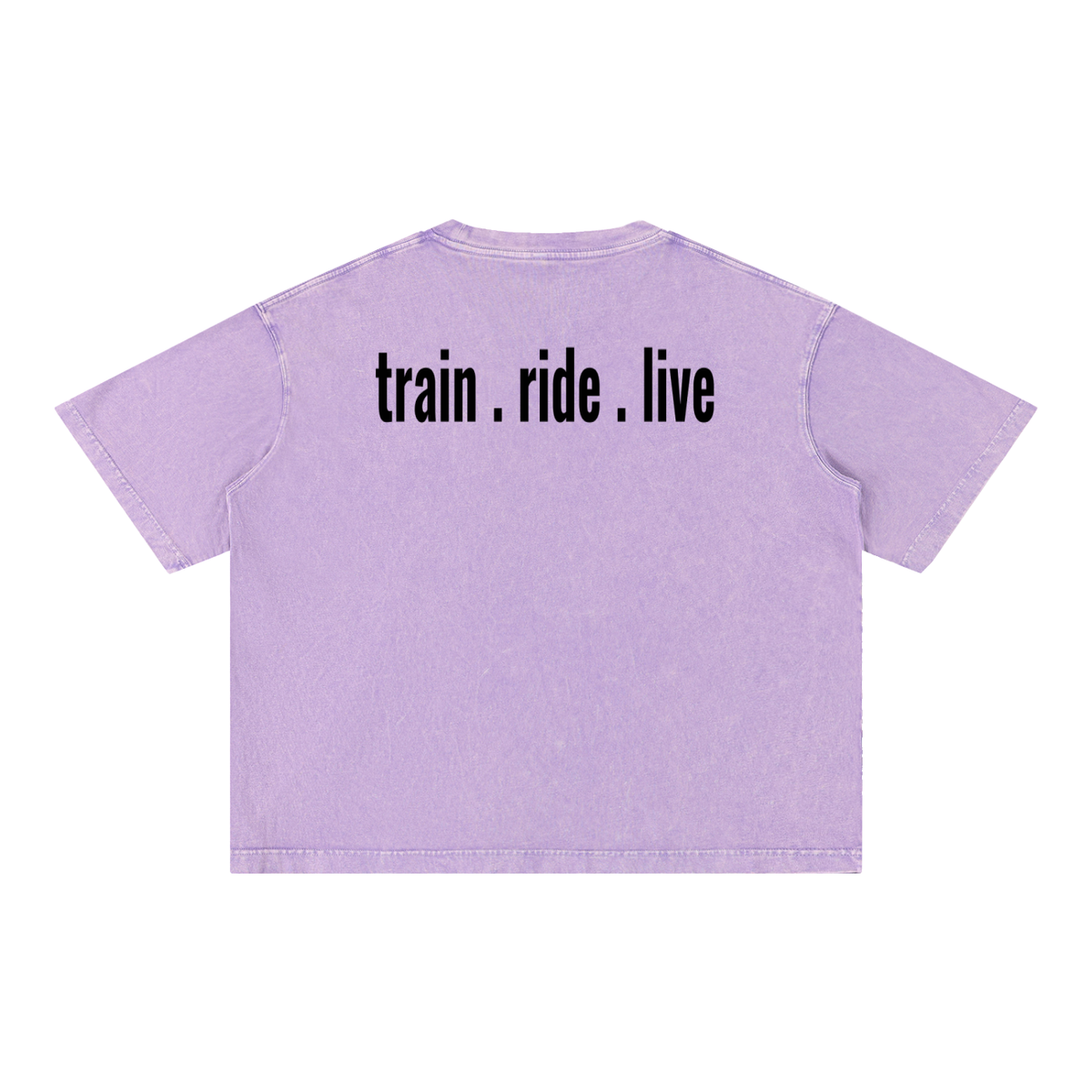 Mineral Wash Boxy Cotton T-Shirt