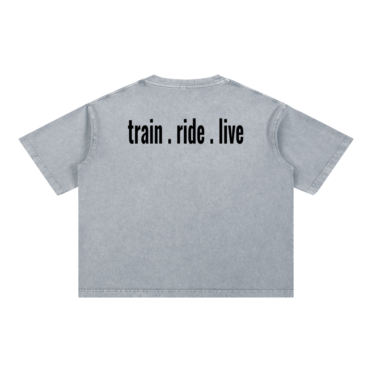 Mineral Wash Boxy Cotton T-Shirt