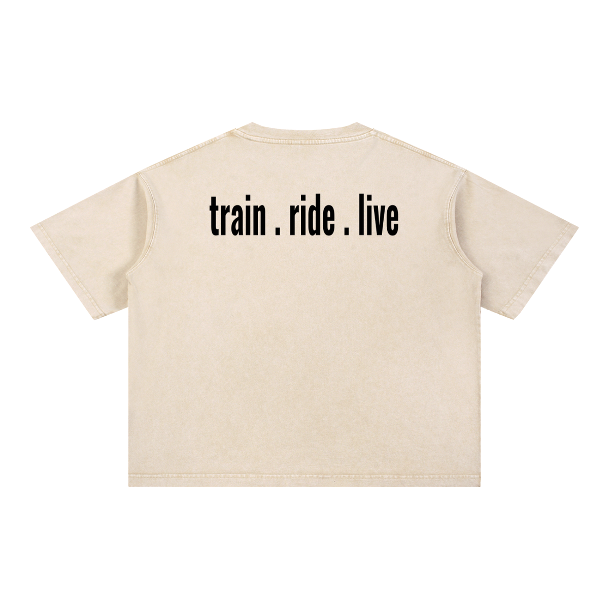 Mineral Wash Boxy Cotton T-Shirt