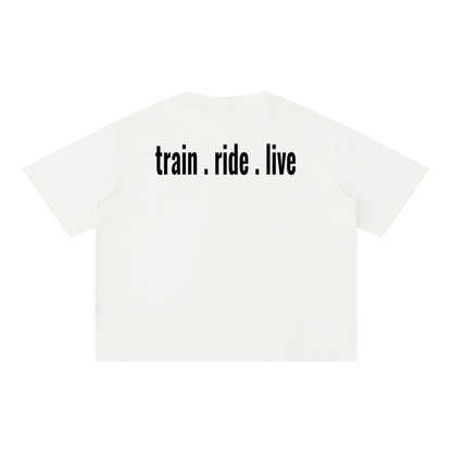 Mineral Wash Boxy Cotton T-Shirt