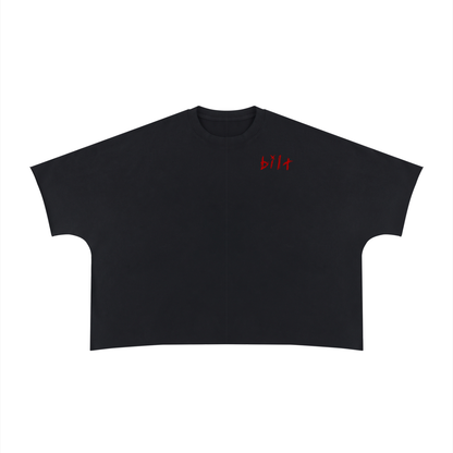 Unisex Heavyweight Boxy Raw Edge T-Shirt
