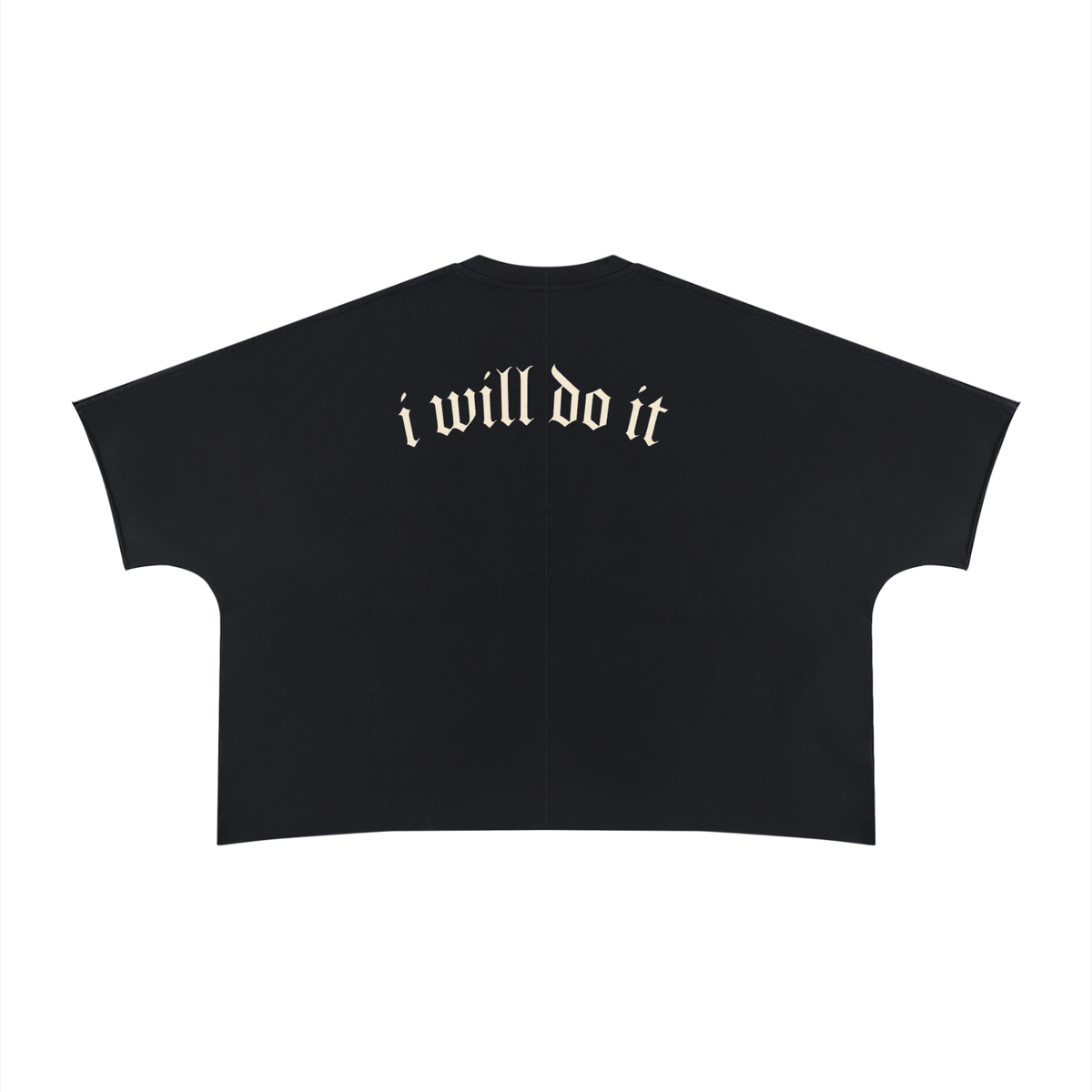 Unisex Heavyweight Boxy Raw Edge T-Shirt